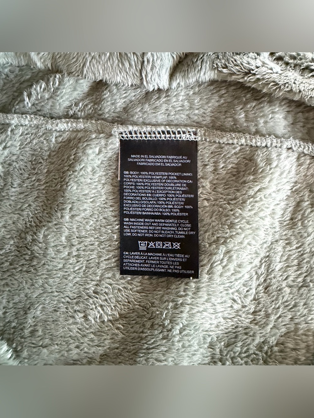 The North Face Women's Osito Jacket - Moss Large New with Tags - Picture 7 of 9